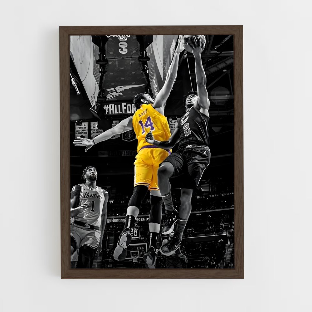Poster Marc gasol – affiche Basketball (vue 5)